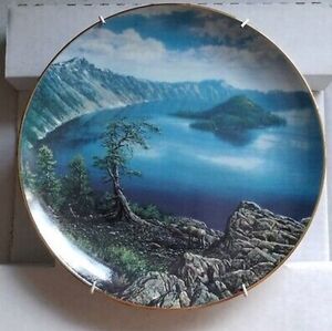 W.S.George Collector's "Crater Lake" #1148A Plate Mint Condition Antique Vintage